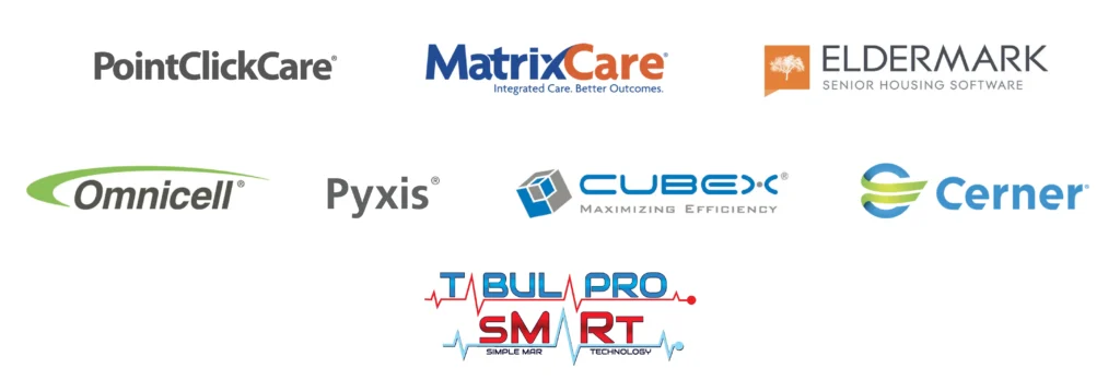 Technology partner logos collage